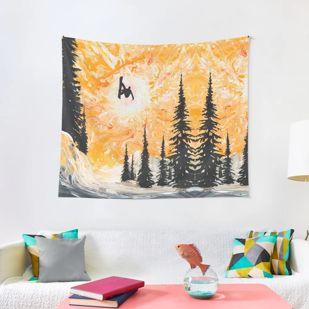 

Fire Sky Tapestry Decor Home Room Decorating Tapestries Wall Hanging