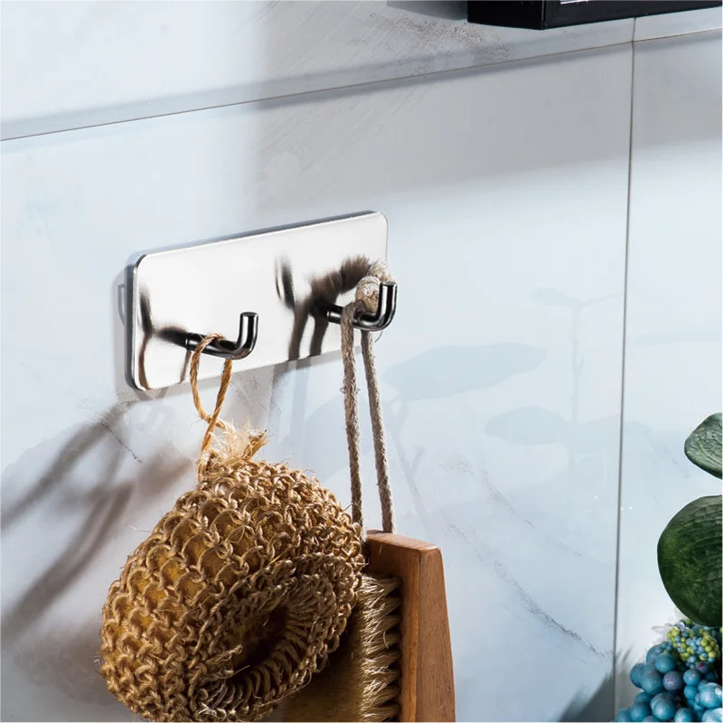 Stainless Steel Single Hook Punch-Free Bathroom Clothes Hook Storage Wall Towel Hook Kitchen Hook
Stainless Steel Single Hook Punch-Free Bathroom Clothes Hook Storage Wall Towel Hook Kitchen Hook