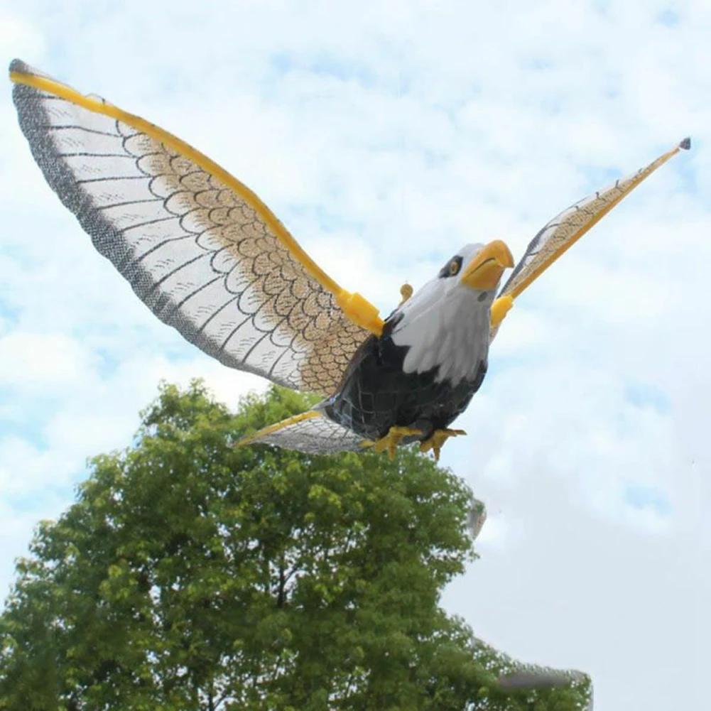 

1 Pcs Flying Birds Hawk Scarer Deterrent Repellent Hunting Garden Decoy Hanging Eagle Pest Protection Plants Garden Decoration