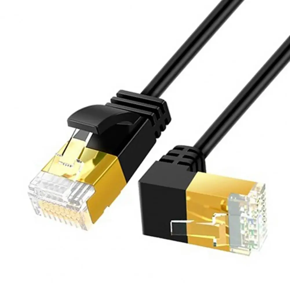 Ethernet-Кабель 90 градусов, Lan-кабель Cat7 RJ45, плоский Ethernet-кабель, сетевой патч-корд 
Ethernet-Кабель 90 градусов, Lan-кабель Cat7 RJ45, плоский Ethernet-кабель, сетевой патч-корд
