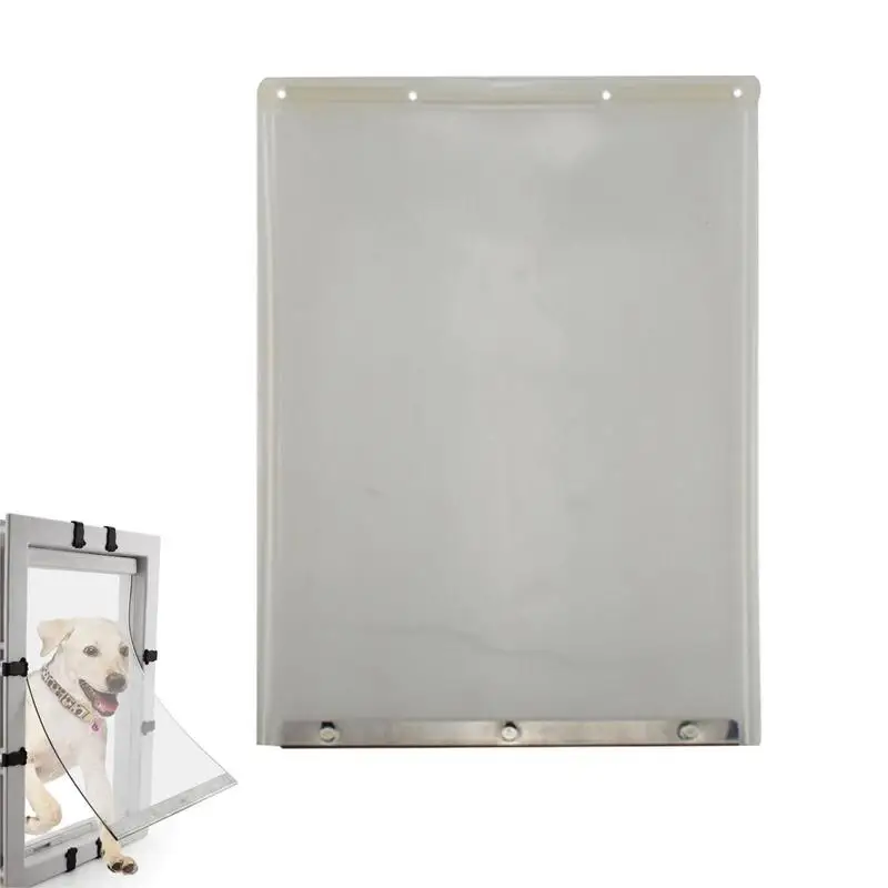 

Pet Door For Wall Dog And Cat Wall Entry Weatherproof Transparent Doggie Replacement Flap Doors For Dog House Indoor Pet Access