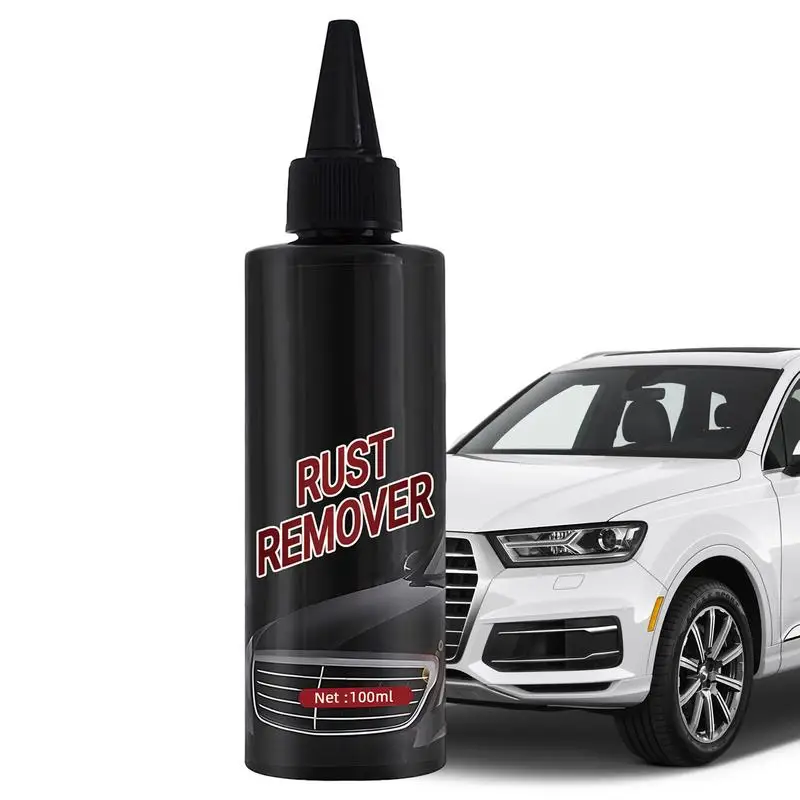 

Car Rust Remover Polishing Renewal Agent Wheel Hub Cleaner 100ml Mild Formula Multifunctional Rust Removal Cleaners