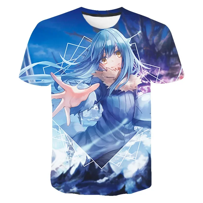 2023 New Anime Rimuru Tempest T-shirt Men Women Children 3D Printed T Shirts Fashion Tops Boy Girl Kids Summer Short Sleeve
2023 New Anime Rimuru Tempest T-shirt Men Women Children 3D Printed T Shirts Fashion Tops Boy Girl Kids Summer Short Sleeve