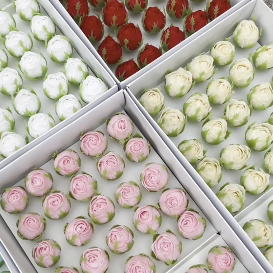 50Pcs/Box 2.5/3cm Mini Soap Rose Flowers In Bud Romantic Wedding Valentine'S Day Gift
50Pcs/Box 2.5/3cm Mini Soap Rose Flowers In Bud Romantic Wedding Valentine'S Day Gift