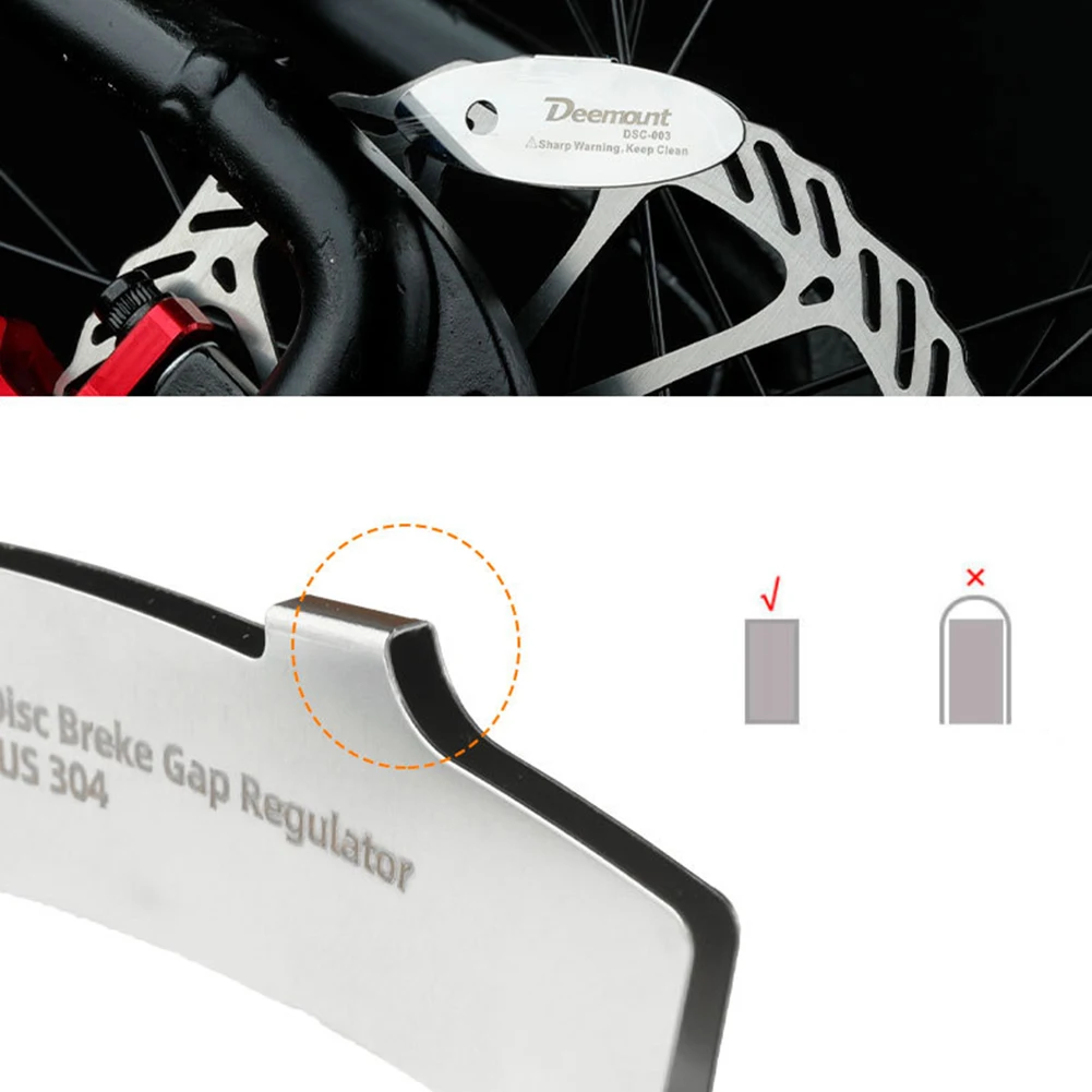 Stainless Steel Disc Brake Clearance Adjuster For DSC-02/DSC-031 Piston Brake Systems Mountain Road Bike Accessories
Stainless Steel Disc Brake Clearance Adjuster For DSC-02/DSC-031 Piston Brake Systems Mountain Road Bike Accessories