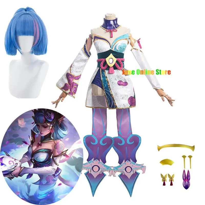 Spirit Blossom Evelynn Cosplay Costume Game Evelyn Widow Cosplay Costume Sexy Women Dress Christmas Cos 
Spirit Blossom Evelynn Cosplay Costume Game Evelyn Widow Cosplay Costume Sexy Women Dress Christmas Cos