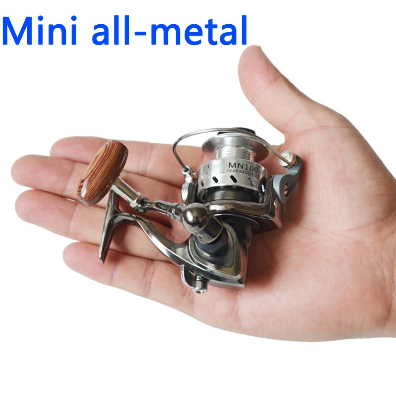 Fishing Reel Spinning Roller Wheel Mini Micro Lure Ultra Small Tiny Fish Tackle Professional Metal Left/Right Hand Fishing Reels
Fishing Reel Spinning Roller Wheel Mini Micro Lure Ultra Small Tiny Fish Tackle Professional Metal Left/Right Hand Fishing Reels
