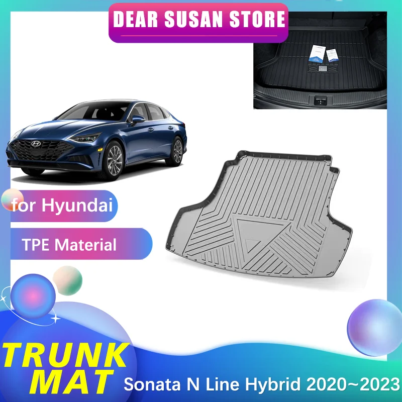 Car Special Rear Trunk Mat for Hyundai Sonata 8th N Line Hybrid 2020~2023 2021 TPE Waterproof Pad Space Decoration Accessories
Car Special Rear Trunk Mat for Hyundai Sonata 8th N Line Hybrid 2020~2023 2021 TPE Waterproof Pad Space Decoration Accessories