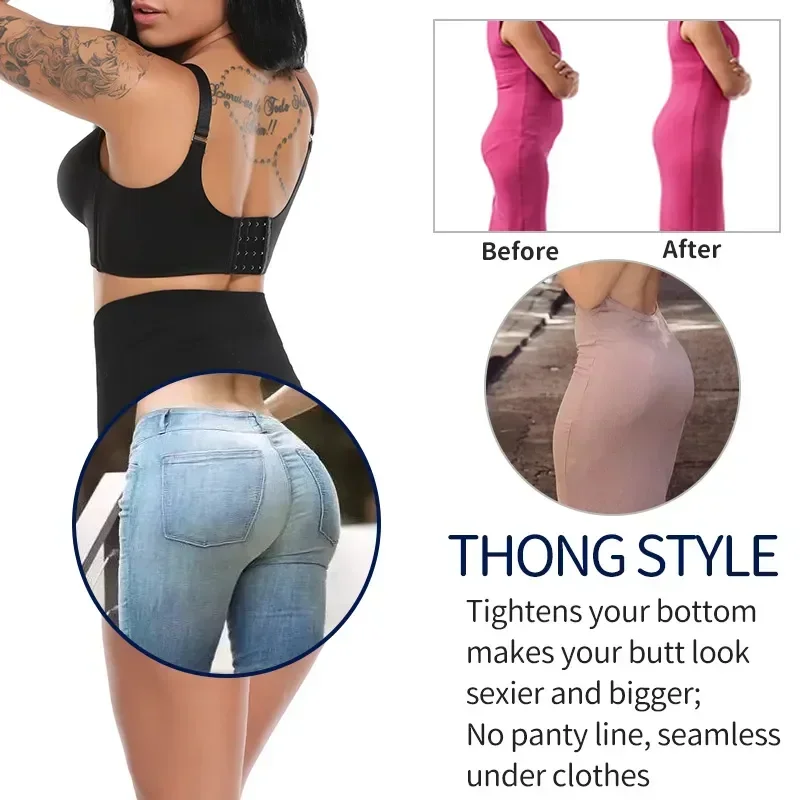 Underwear Panty Lifter Thong Tummy Shaper Waist Women Cincher Slimming Belly Control Butt Panties High Body Shaping Brief
Underwear Panty Lifter Thong Tummy Shaper Waist Women Cincher Slimming Belly Control Butt Panties High Body Shaping Brief