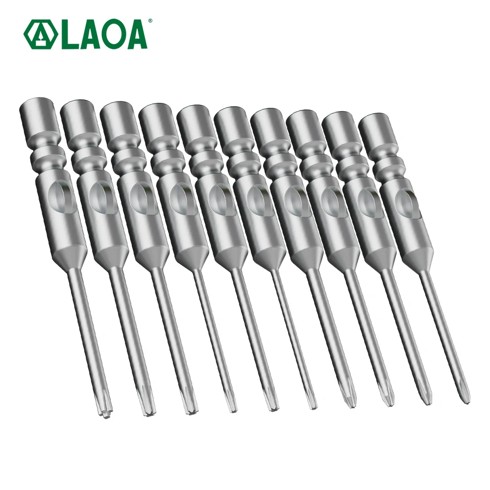 LAOA 4MM Round Handle Screwdriver Head Strong Magnetic Anti Slip Cross S2 Electric Screwdriver Head
LAOA 4MM Round Handle Screwdriver Head Strong Magnetic Anti Slip Cross S2 Electric Screwdriver Head