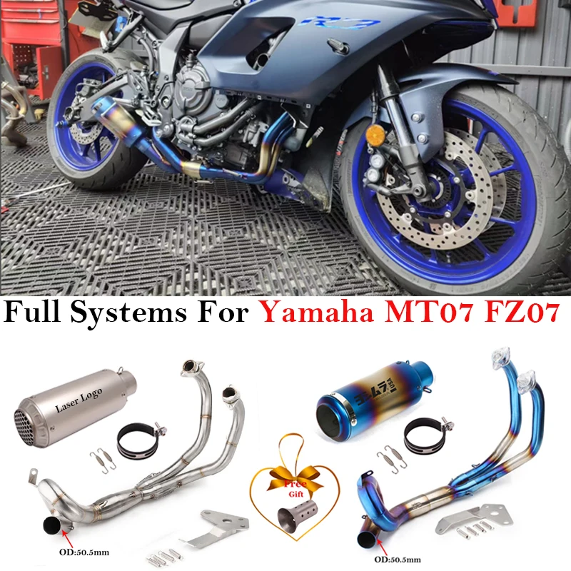 Полностью система для мотоцикла Yoshimura, глушитель выхлопных газов для Yamaha MT-07 XSR700, модификация передней углеродной трубы, глушитель 
Полностью система для мотоцикла Yoshimura, глушитель выхлопных газов для Yamaha MT-07 XSR700, модификация передней углеродной трубы, глушитель