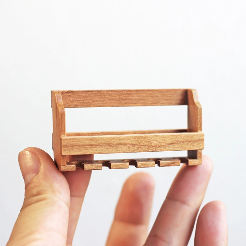 1Pc 1:12 Miniature Dollhouse Wooden Wine Glass Hanging Rack for Doll Accessories Toy Dolls House Home Decor Furniture Model
1Pc 1:12 Miniature Dollhouse Wooden Wine Glass Hanging Rack for Doll Accessories Toy Dolls House Home Decor Furniture Model