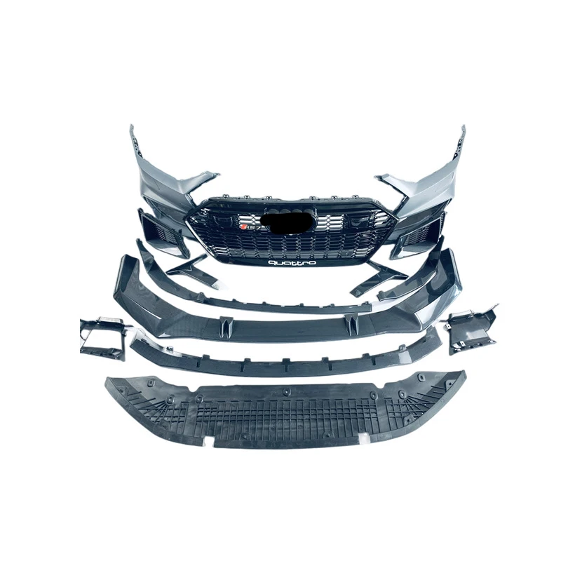 RS7 surround is applicable for Audi A7 modified C8 new car bumper grille kit
RS7 surround is applicable for Audi A7 modified C8 new car bumper grille kit