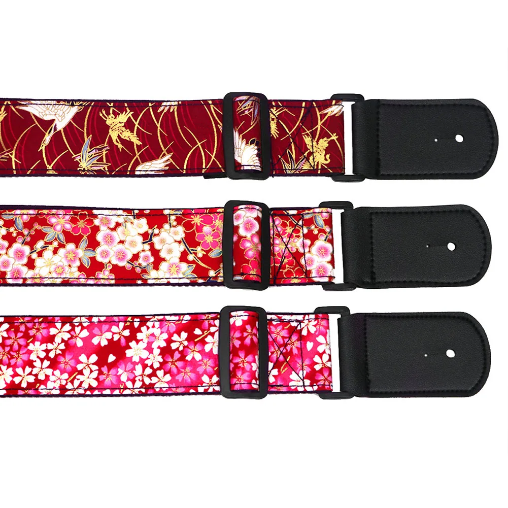 Universal Guitar Straps 1 PC Accessories Bass Cherry Blossom Series Electric Guitar For Folk Gift Guitar Strap
Universal Guitar Straps 1 PC Accessories Bass Cherry Blossom Series Electric Guitar For Folk Gift Guitar Strap