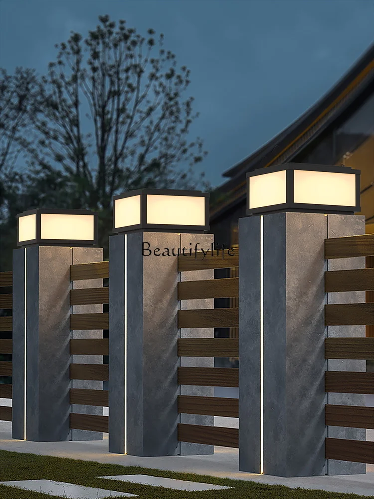 Лампа на солнечной батарее, простая наружная Водонепроницаемая садовая лампа
Лампа на солнечной батарее, простая наружная Водонепроницаемая садовая лампа