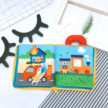 Cloth Baby Book Cognitive Ability Hand-on Ability Early Educational 3D Traffic Fun Interactive Baby Book for Children
Cloth Baby Book Cognitive Ability Hand-on Ability Early Educational 3D Traffic Fun Interactive Baby Book for Children