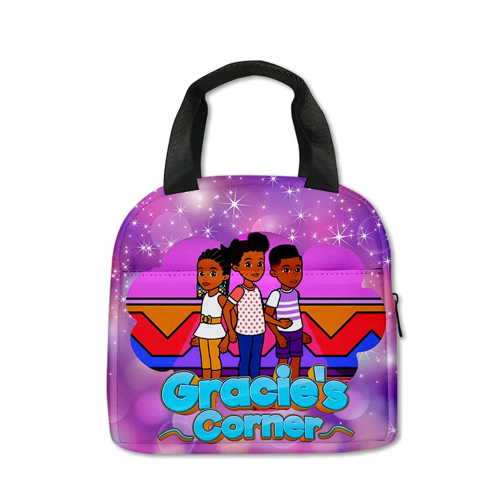 New Gracies Corner Anime Around Lunch Bag Primary and Secondary School Students Handheld Ice Bag Children's Picnic Bag
New Gracies Corner Anime Around Lunch Bag Primary and Secondary School Students Handheld Ice Bag Children's Picnic Bag