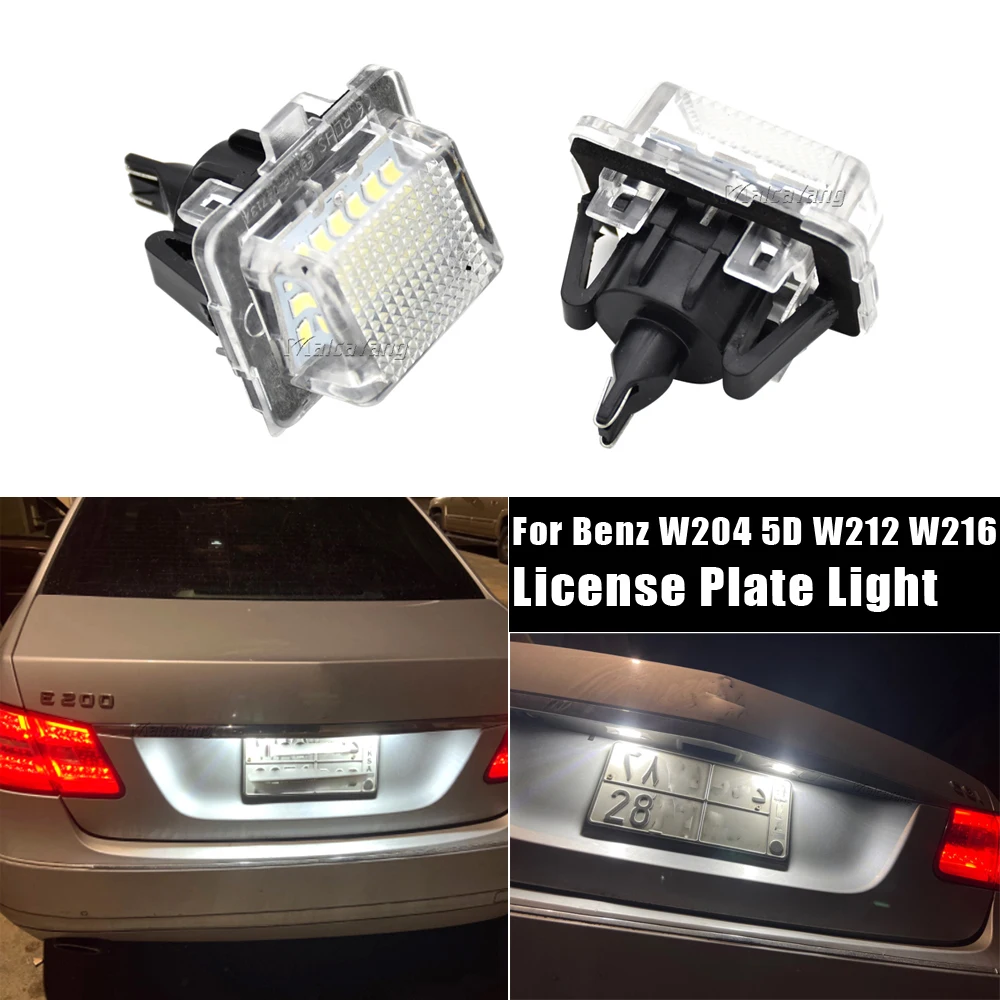 For Mercedes Benz W204 S204 W212 S212 C207 C216 W221 2pcs Led Car License Plate Light Lamp Replacement Canbus
For Mercedes Benz W204 S204 W212 S212 C207 C216 W221 2pcs Led Car License Plate Light Lamp Replacement Canbus
