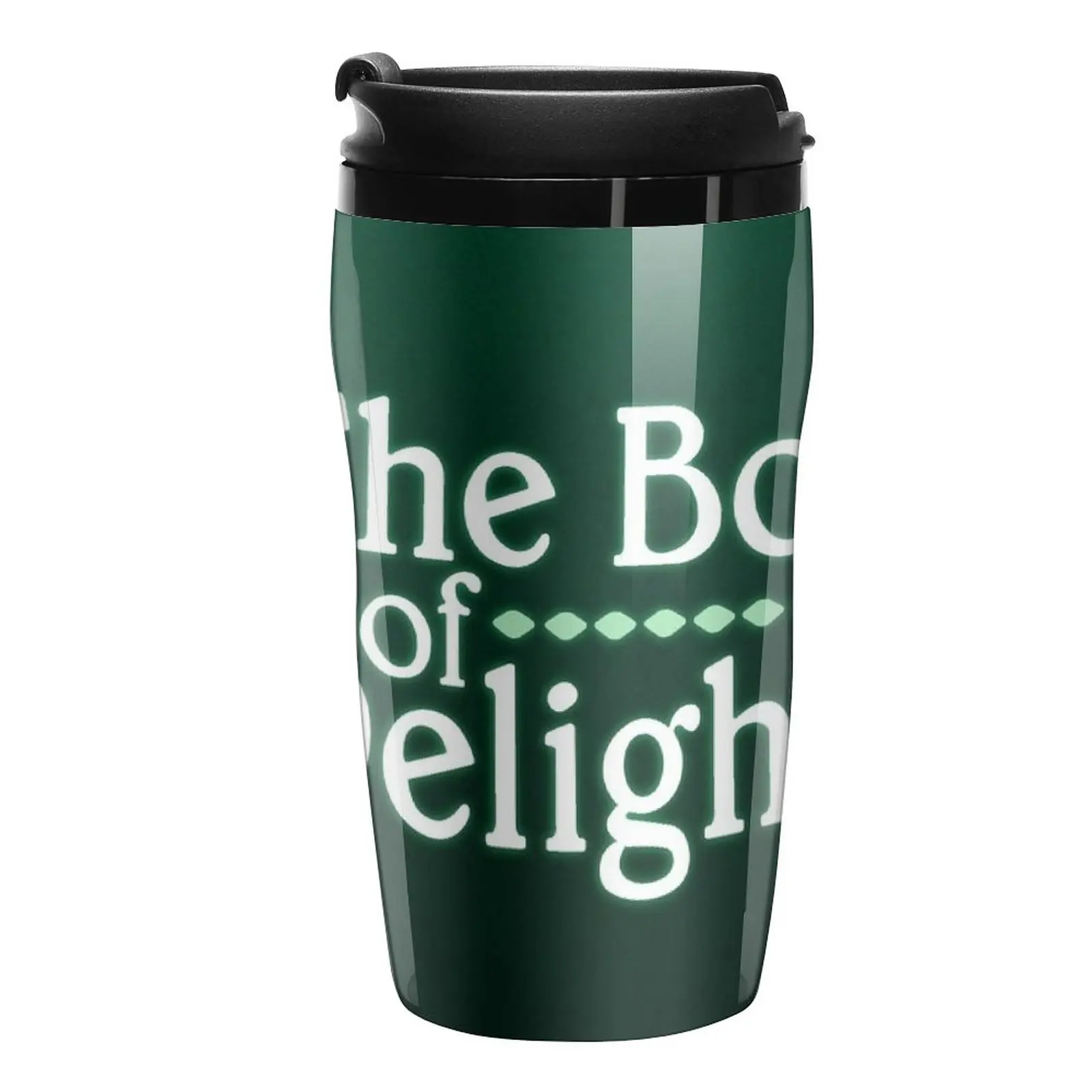 

THE BOX OF DELIGHTS LOGO Travel Coffee Mug Pretty Coffee Cup Thermo Coffee Mug Luxury Cup