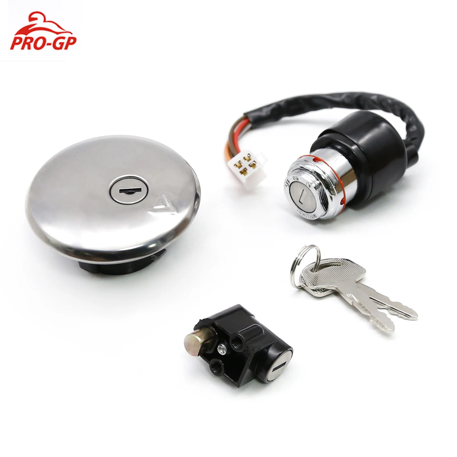 For Suzuki GN125 1982-2001 2000 1999 1998 1997 1996 1995 1994 1993 Motorcycle Ignition Switch Lock Fuel Gas Tank Cap Keys Set
For Suzuki GN125 1982-2001 2000 1999 1998 1997 1996 1995 1994 1993 Motorcycle Ignition Switch Lock Fuel Gas Tank Cap Keys Set