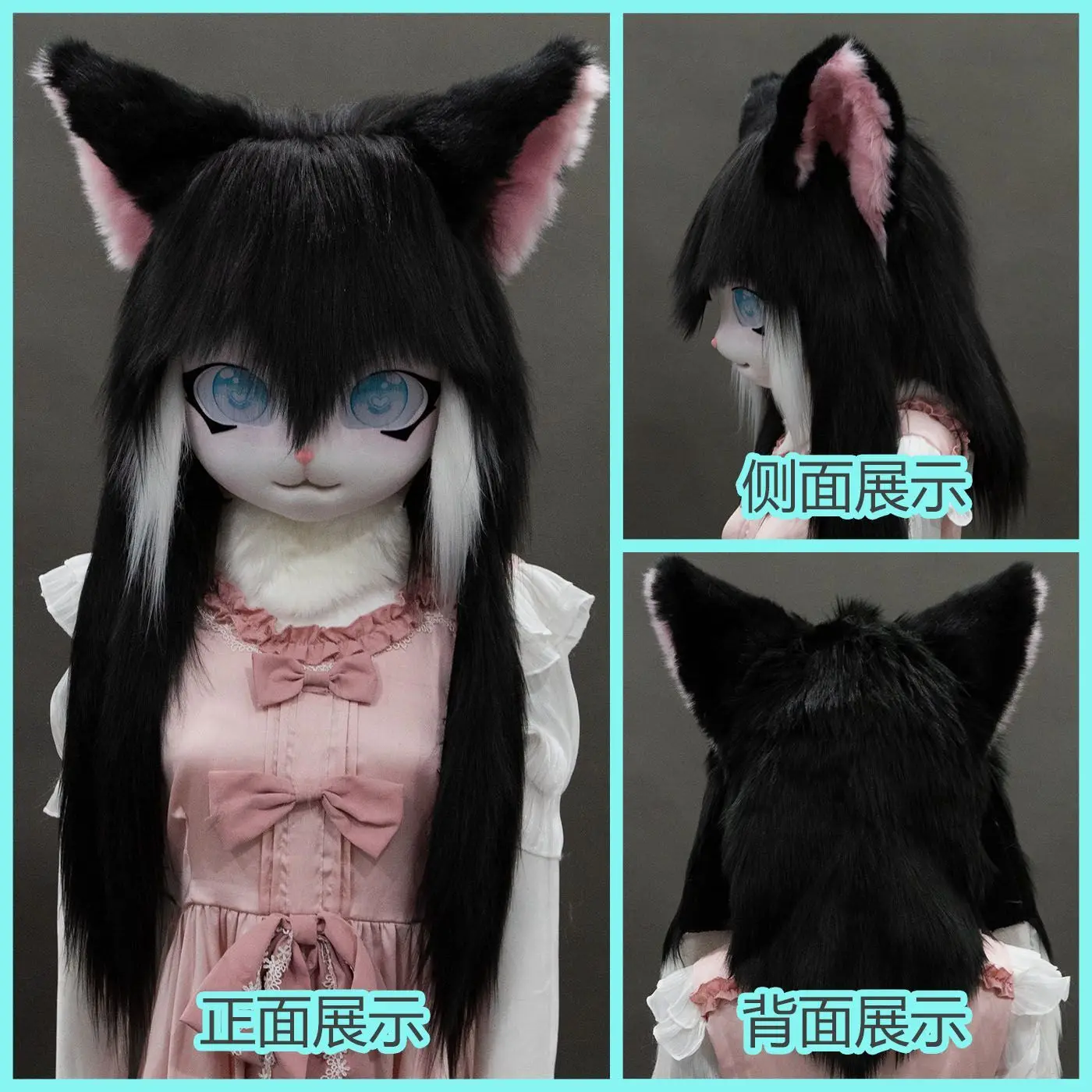 Fursuit Kigurumi Headsets Furry Cosplay Costumes Comiket Furries Rubbit Doll Cat Comiket Furries Doll costumes Animal
Fursuit Kigurumi Headsets Furry Cosplay Costumes Comiket Furries Rubbit Doll Cat Comiket Furries Doll costumes Animal