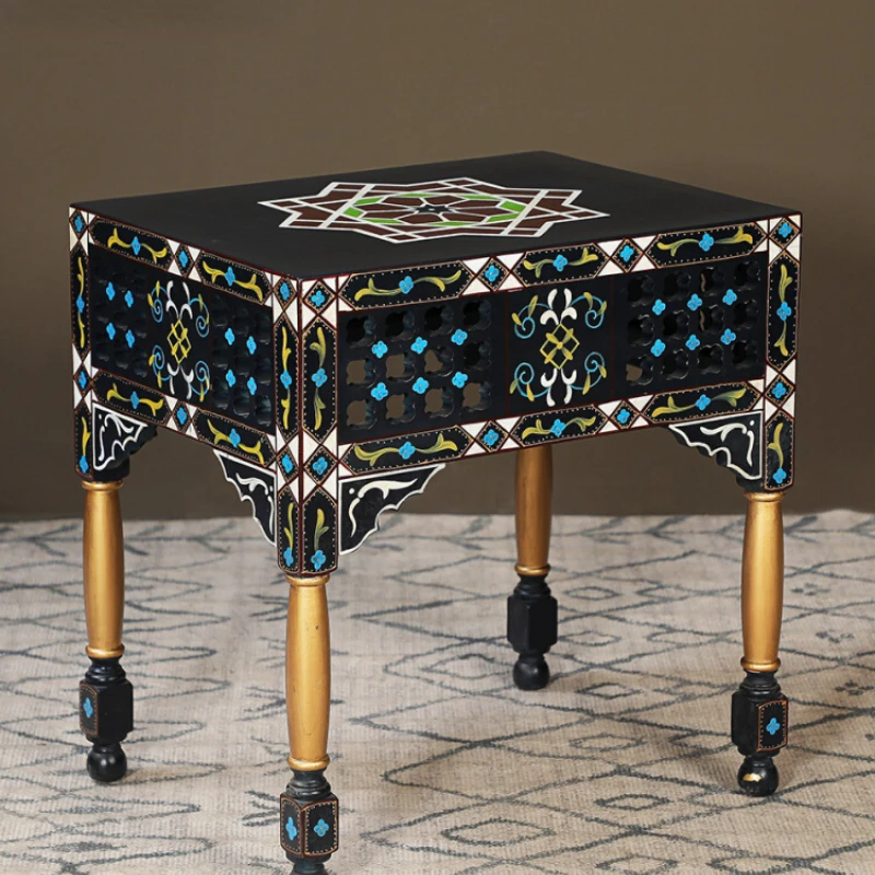 South Asia Style Solid Wood Carved Tea Table Tea Table Thailand Side Table Thai Spa Club Featured Furniture
South Asia Style Solid Wood Carved Tea Table Tea Table Thailand Side Table Thai Spa Club Featured Furniture