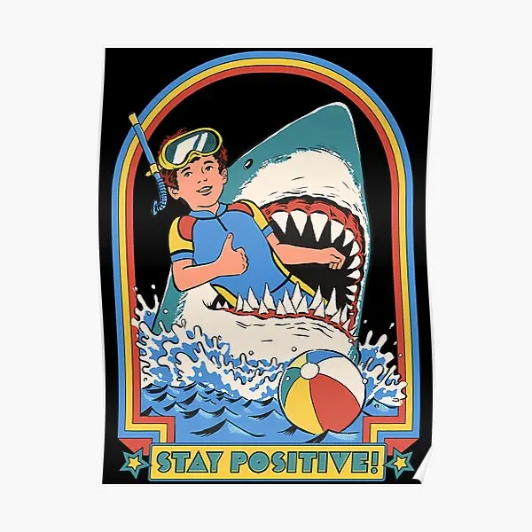 Постер «Оставайтесь положительным», Декор, искусство, смешная комната, домашняя картина, настенное украшение, современная живопись, винтажный принт, без рамки
Постер «Оставайтесь положительным», Декор, искусство, смешная комната, домашняя картина, настенное украшение, современная живопись, винтажный принт, без рамки