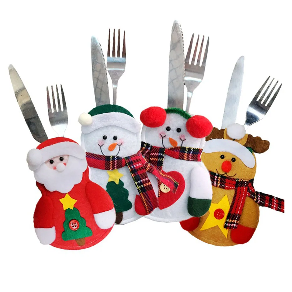 12pcs Snowman Christmas Cutlery Holder Spoon Fork Pocket Bags Santa Claus Xmas Tableware Cover New Year Party Dinner Decoration
12pcs Snowman Christmas Cutlery Holder Spoon Fork Pocket Bags Santa Claus Xmas Tableware Cover New Year Party Dinner Decoration