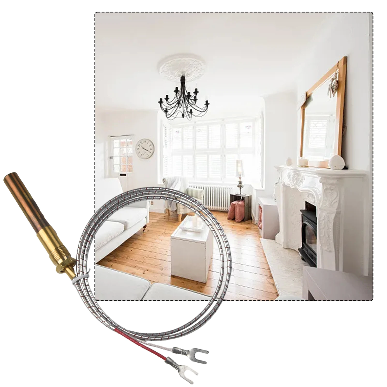 Reliable Gas Fireplace Heater Temperature Sensor Thermopile Pilot Generator Thermocouple for Propane Appliances
Reliable Gas Fireplace Heater Temperature Sensor Thermopile Pilot Generator Thermocouple for Propane Appliances
