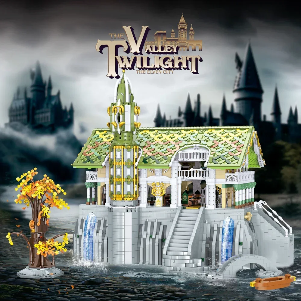 5836PCS Tower of Power Building Blocks The Valley Twilight Model Desktop Decoration Brick Puzzle Toys for Children Kids Gift 5836PCS Tower of Power Building Blocks The Valley Twilight Model Desktop Decoration Brick Puzzle Toys for Children Kids Gift