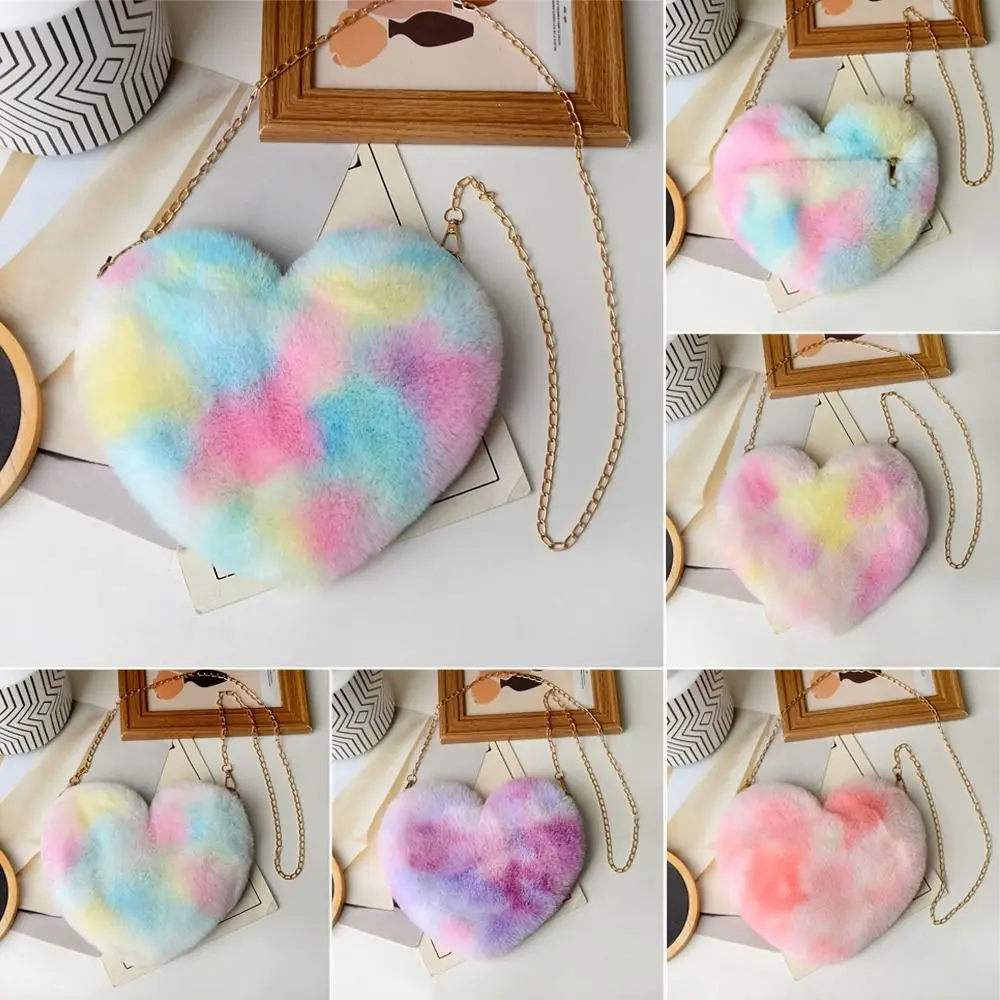 Fluffy Shoulder Chain Bag Fashion Soft Faux Fur Heart Shaped Messenger Bag Crossbody Bag Winter
Fluffy Shoulder Chain Bag Fashion Soft Faux Fur Heart Shaped Messenger Bag Crossbody Bag Winter