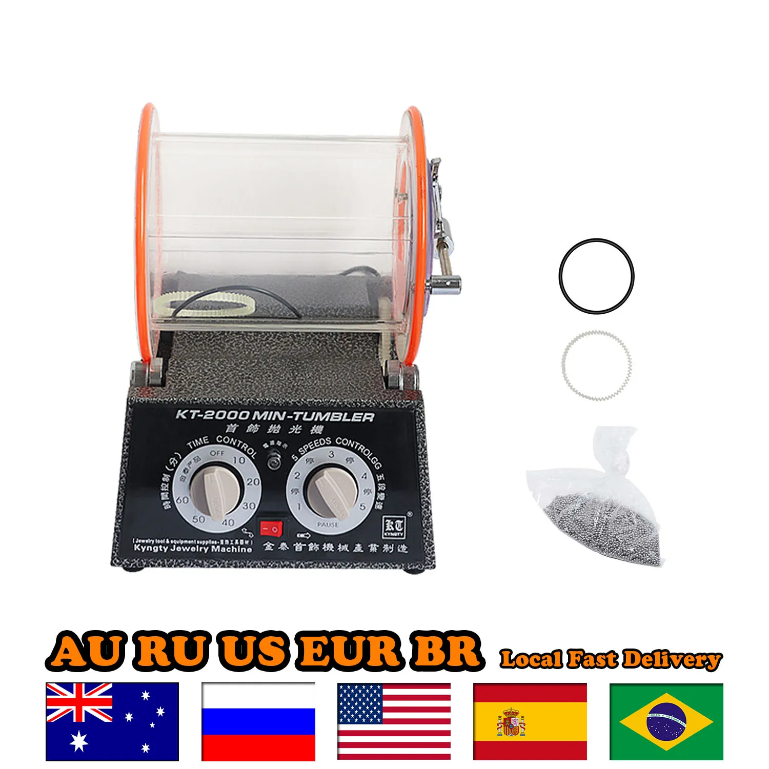 Quality Rotary Tumbler Grinding and Polishing Machine, Jewelry Polisher, Hand Tools Manufacturer
Quality Rotary Tumbler Grinding and Polishing Machine, Jewelry Polisher, Hand Tools Manufacturer