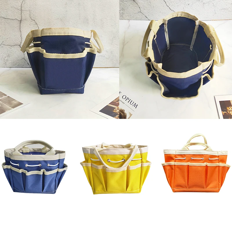 Large Capacity Good Workmanship 4 Solid Color Optional Practical Oxford Cloth Versatile Bucket Garden Tool Organizer Handbags
Large Capacity Good Workmanship 4 Solid Color Optional Practical Oxford Cloth Versatile Bucket Garden Tool Organizer Handbags