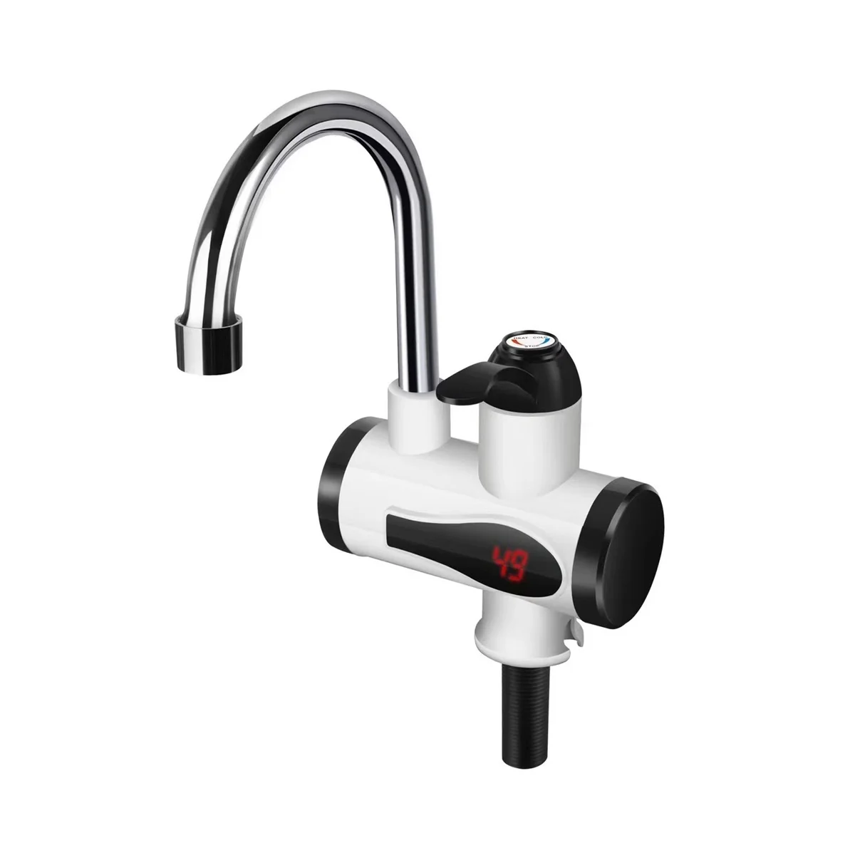 Electric Water Heater Temperature Display Instant Hot Kitchen Tankless Water Heating Instant EU Plug
Electric Water Heater Temperature Display Instant Hot Kitchen Tankless Water Heating Instant EU Plug
