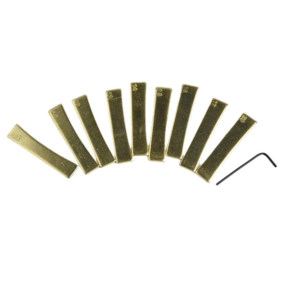 Guitar Bass Fret Press Caul Fingerboard Pressing Tool With 9Radius Inserts Brass For Electric Guitar Bass Luthiers Repair Tool
Guitar Bass Fret Press Caul Fingerboard Pressing Tool With 9Radius Inserts Brass For Electric Guitar Bass Luthiers Repair Tool