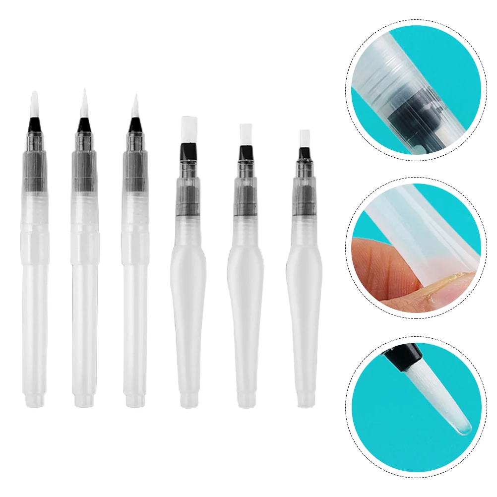 Watercolor Brush Water Pens Pen Brushes Color Set Bulk Painting Travel Markers Sets Oil Coloring Ink Refillable Soluble Colored
Watercolor Brush Water Pens Pen Brushes Color Set Bulk Painting Travel Markers Sets Oil Coloring Ink Refillable Soluble Colored
