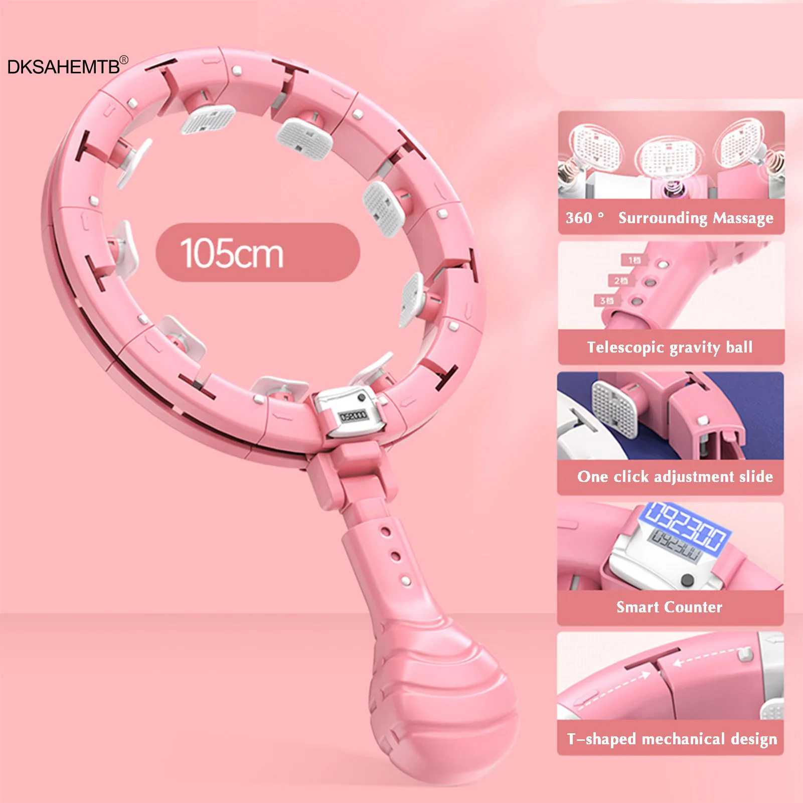 Умный Регулируемый Обруч для спорта, 360 °, тонкий массажер для талии, тренировочные кольца для тренажерного зала, фитнес-оборудование, легкая потеря веса
Умный Регулируемый Обруч для спорта, 360 °, тонкий массажер для талии, тренировочные кольца для тренажерного зала, фитнес-оборудование, легкая потеря веса