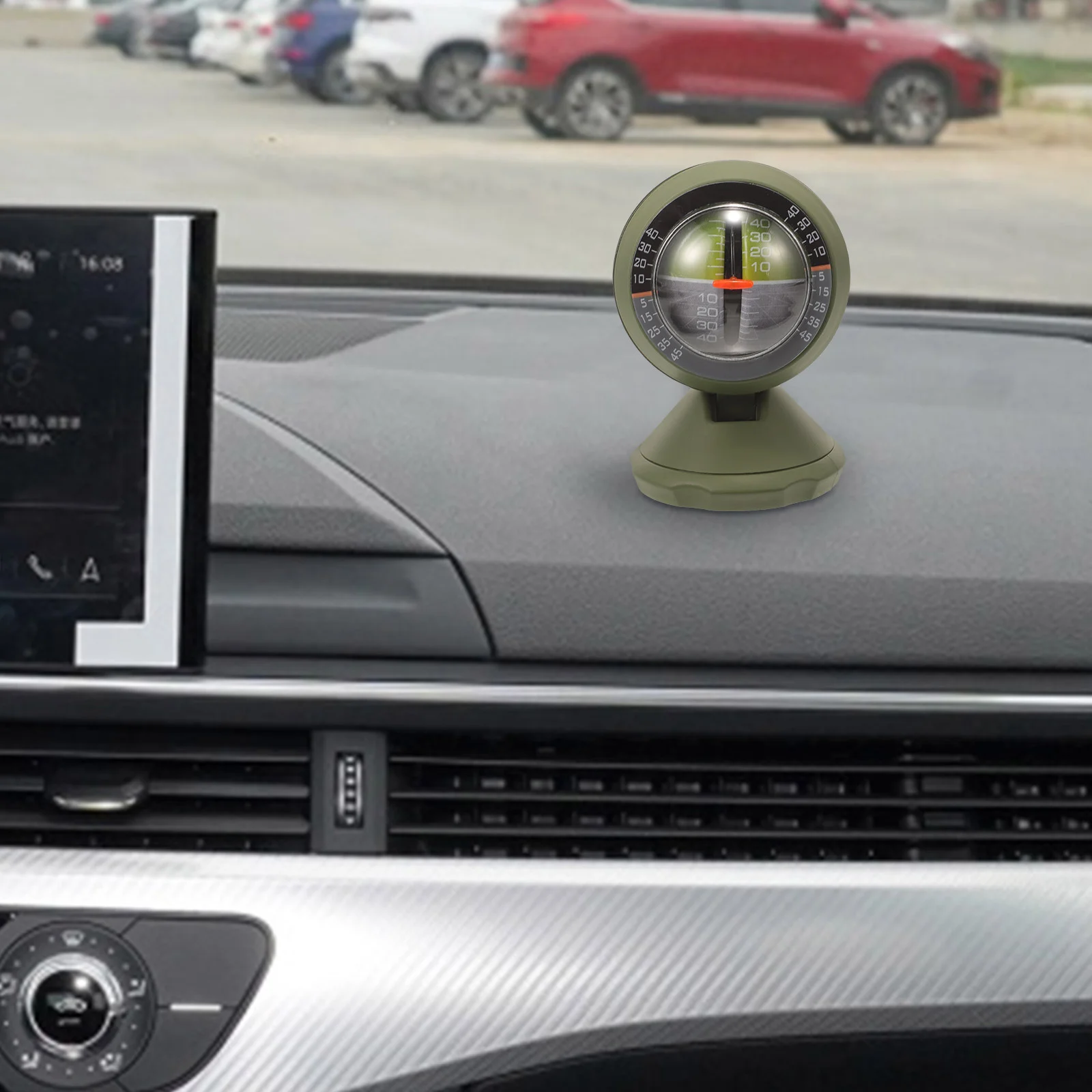 Car Level Indicator Vehicle Inclinometer Level Slope Measuring Tool Slope Gauge
Car Level Indicator Vehicle Inclinometer Level Slope Measuring Tool Slope Gauge