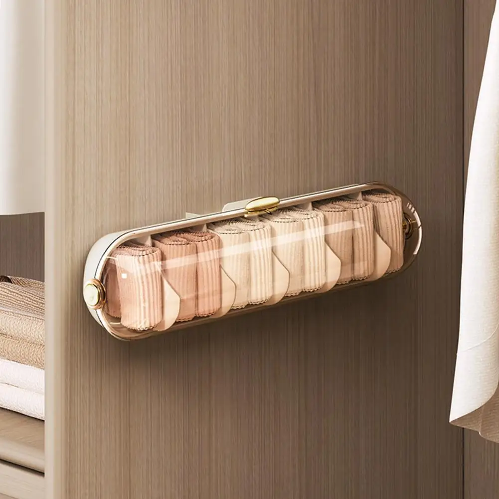 Magnetic Closure Storage Holder Easy to Open Storage Box Modern Dustproof Wall Mount Storage Box with Lid Capacity for Socks
Magnetic Closure Storage Holder Easy to Open Storage Box Modern Dustproof Wall Mount Storage Box with Lid Capacity for Socks