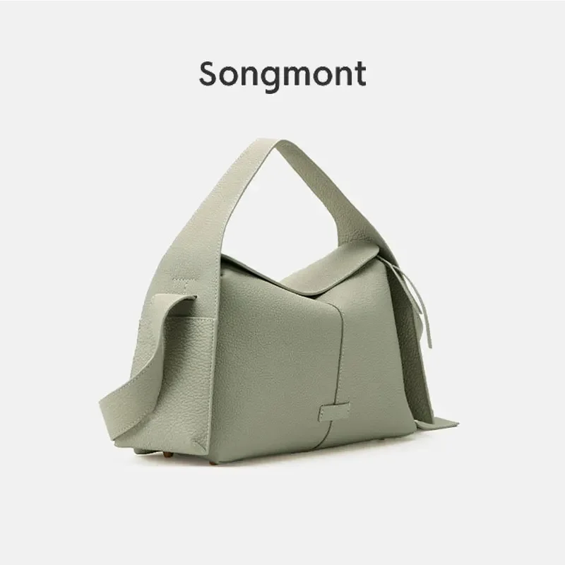 

SONGMONT Ear Series Eaves Bag Niche Shoulder Bags Versatile Portable Casual Large Capacity Shoulder Strap Design Commuting
