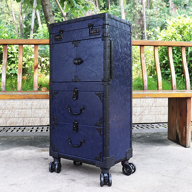 Cosmetic Case Profession Suitcase Makeup Woman Luggage Travel Trolley Beauty Box Wheels Nails Rolling Toolbox With Drawer
Cosmetic Case Profession Suitcase Makeup Woman Luggage Travel Trolley Beauty Box Wheels Nails Rolling Toolbox With Drawer