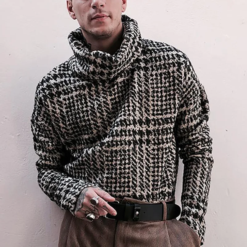 Men's Sweater Autumn And Winter New Thick Warm Turtleneck Europe And The United States Fashion Casual Large Size Sweater
Men's Sweater Autumn And Winter New Thick Warm Turtleneck Europe And The United States Fashion Casual Large Size Sweater