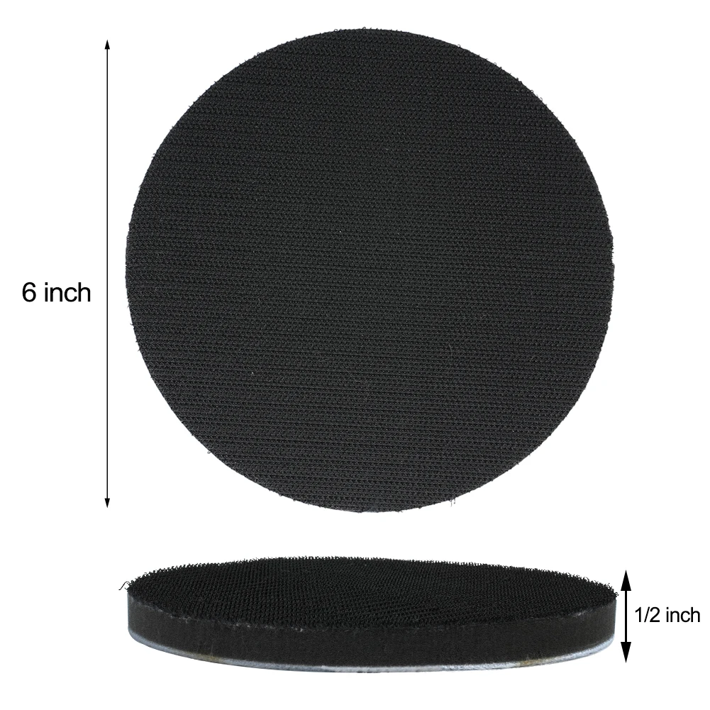 6 Inch Soft Sponge Interface Pad Hook Or Air Sander Back-up Pad Backing Pad 150mm Practical Tool Accessories
6 Inch Soft Sponge Interface Pad Hook Or Air Sander Back-up Pad Backing Pad 150mm Practical Tool Accessories