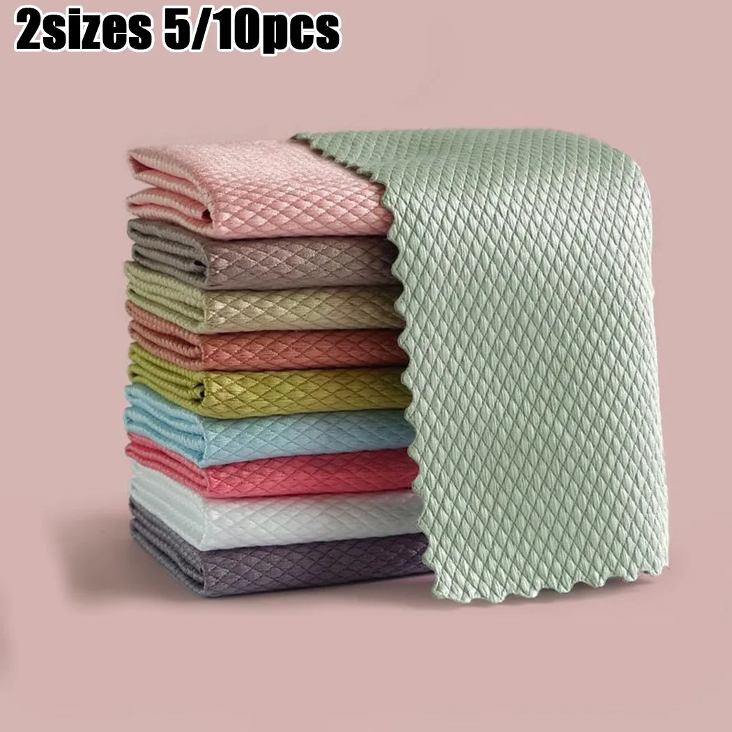 Nano Scale Streak-Free Miracle Cleaning Cloths Reusable Rewashable Microfiber Housework Kitchen Windows Cars Cleaning Tools
Nano Scale Streak-Free Miracle Cleaning Cloths Reusable Rewashable Microfiber Housework Kitchen Windows Cars Cleaning Tools