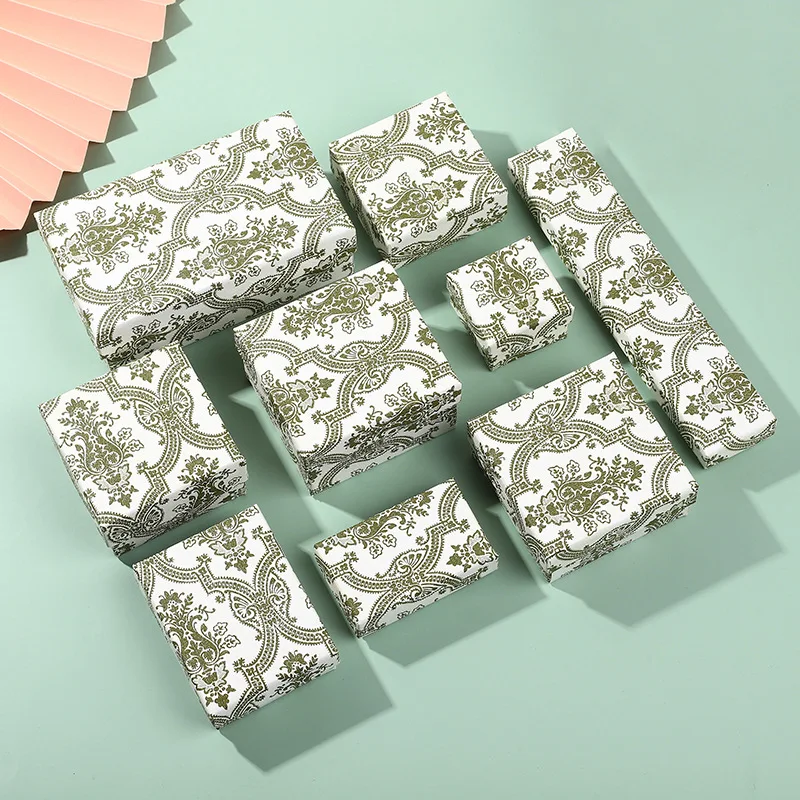 4Pcs New Jewelry Boxes Vintage High Quality Cardboard Gift Box Packaging for Necklace Rings Earrings Set Jewelry Accessories
4Pcs New Jewelry Boxes Vintage High Quality Cardboard Gift Box Packaging for Necklace Rings Earrings Set Jewelry Accessories