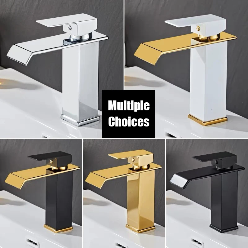 Waterfall Faucet Black Gold Platinum Countertop Basin Washbasin Mixer Tap Bathroom Cabinet Bathroom Faucet Square
Waterfall Faucet Black Gold Platinum Countertop Basin Washbasin Mixer Tap Bathroom Cabinet Bathroom Faucet Square