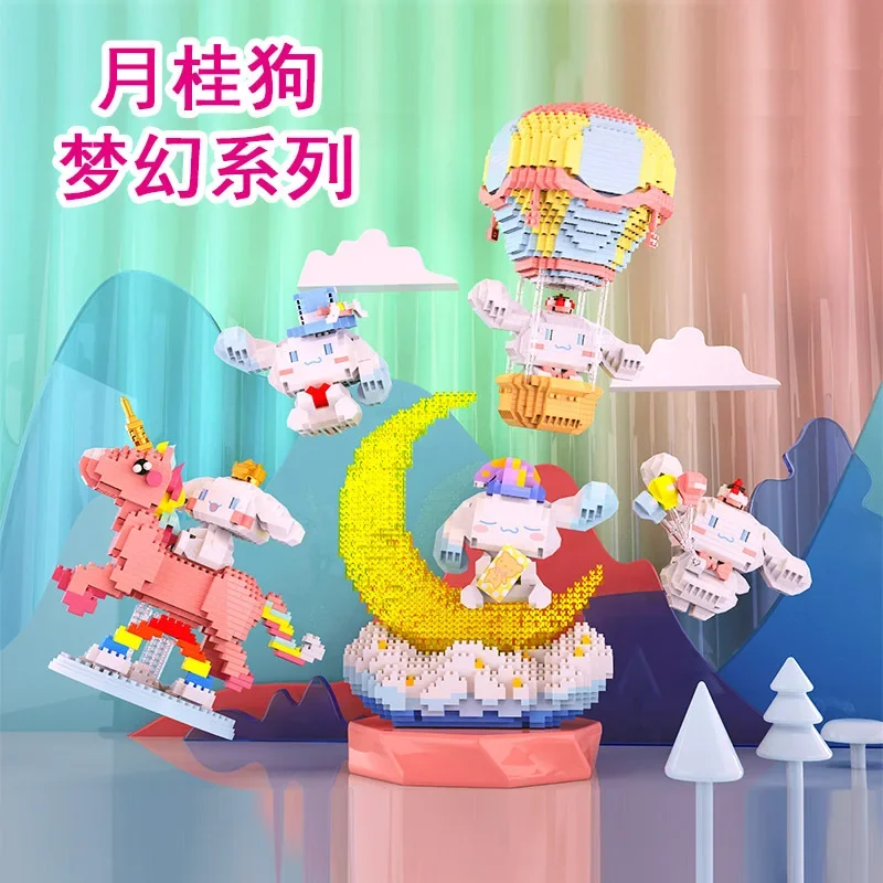 Sanrio Kawaii Miniature Small Granule Adult Assembled Building Blocks Cinnamoroll Educational Toy Girl Room Ornaments Toy Gift
Sanrio Kawaii Miniature Small Granule Adult Assembled Building Blocks Cinnamoroll Educational Toy Girl Room Ornaments Toy Gift