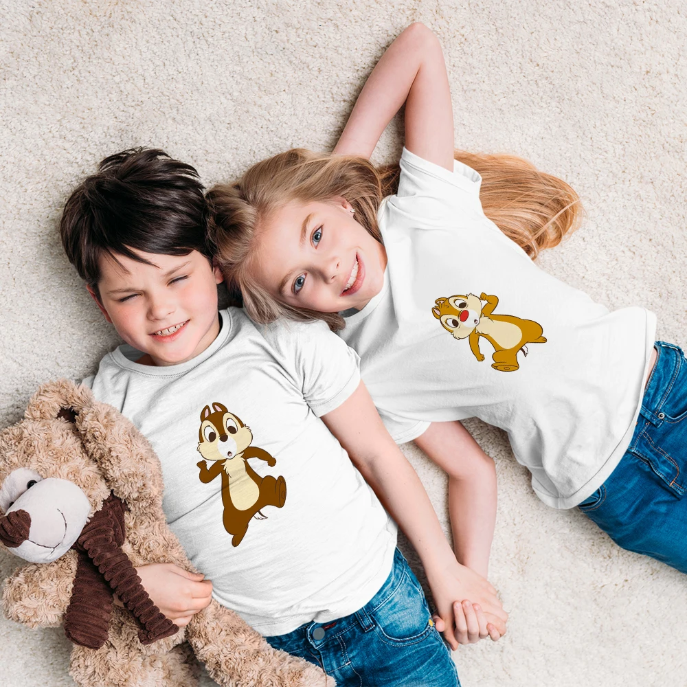 Dropship Borther Sister Disney Costume Outdoor White Y2K Kid T-Shirt Chip 'n' Dale Graphic Funny Child T Shirt Trend Exquisite
Dropship Borther Sister Disney Costume Outdoor White Y2K Kid T-Shirt Chip 'n' Dale Graphic Funny Child T Shirt Trend Exquisite