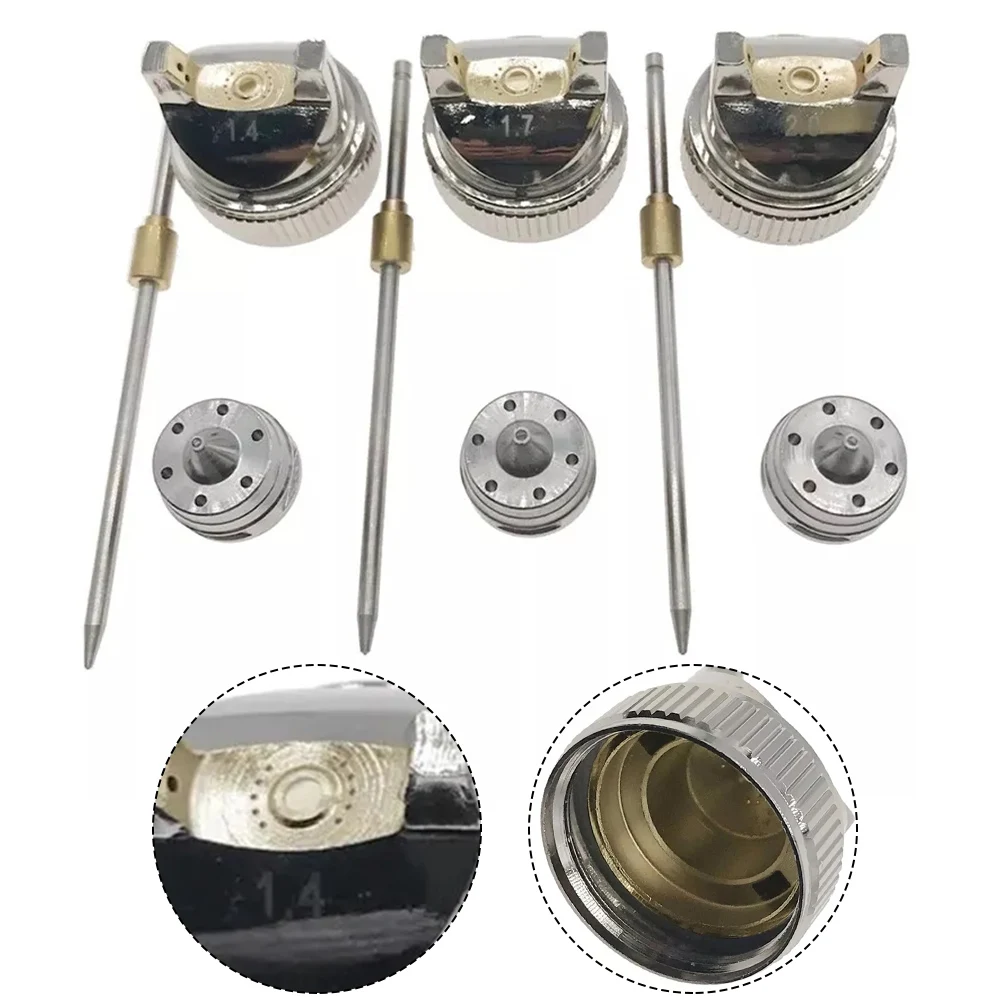 3pcs/Set Air Sprayer Nozzle Replace Pneumatic Manual Sprayer Paint Spray Tool With Adjustable Control Knobs Sprayer Accessories
3pcs/Set Air Sprayer Nozzle Replace Pneumatic Manual Sprayer Paint Spray Tool With Adjustable Control Knobs Sprayer Accessories
