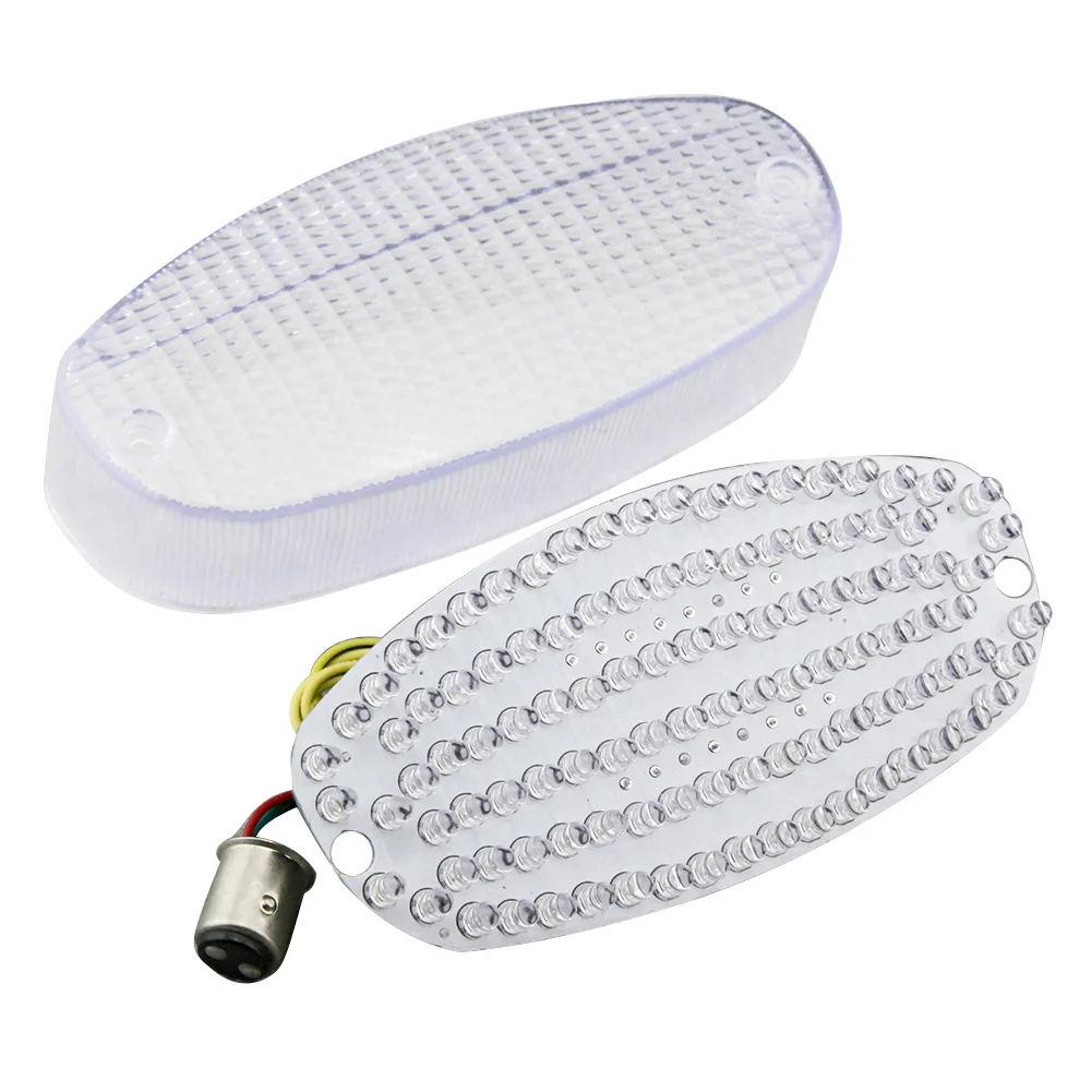 Motorcycle Clear Taillight Integrated LED Brake Turn Signals For Yamaha YZF600R & Vstar 650 & Vstar 1100 & Custom 1999-2007
Motorcycle Clear Taillight Integrated LED Brake Turn Signals For Yamaha YZF600R & Vstar 650 & Vstar 1100 & Custom 1999-2007